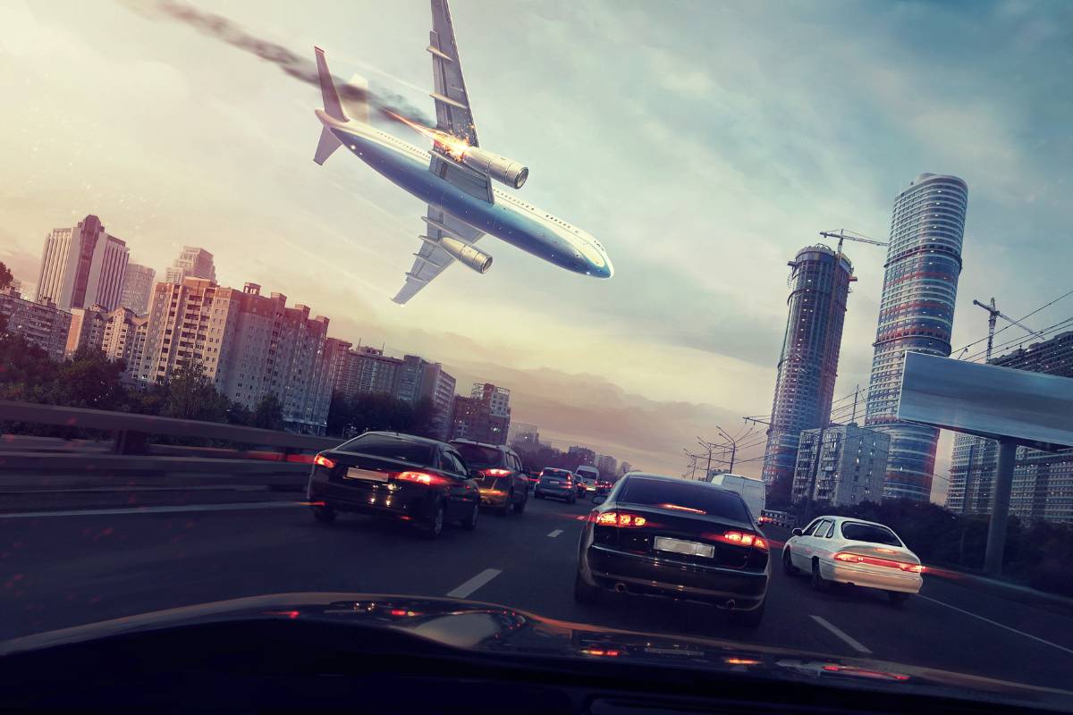 Sonhar com avião caindo - Todos os Significados e interpretações