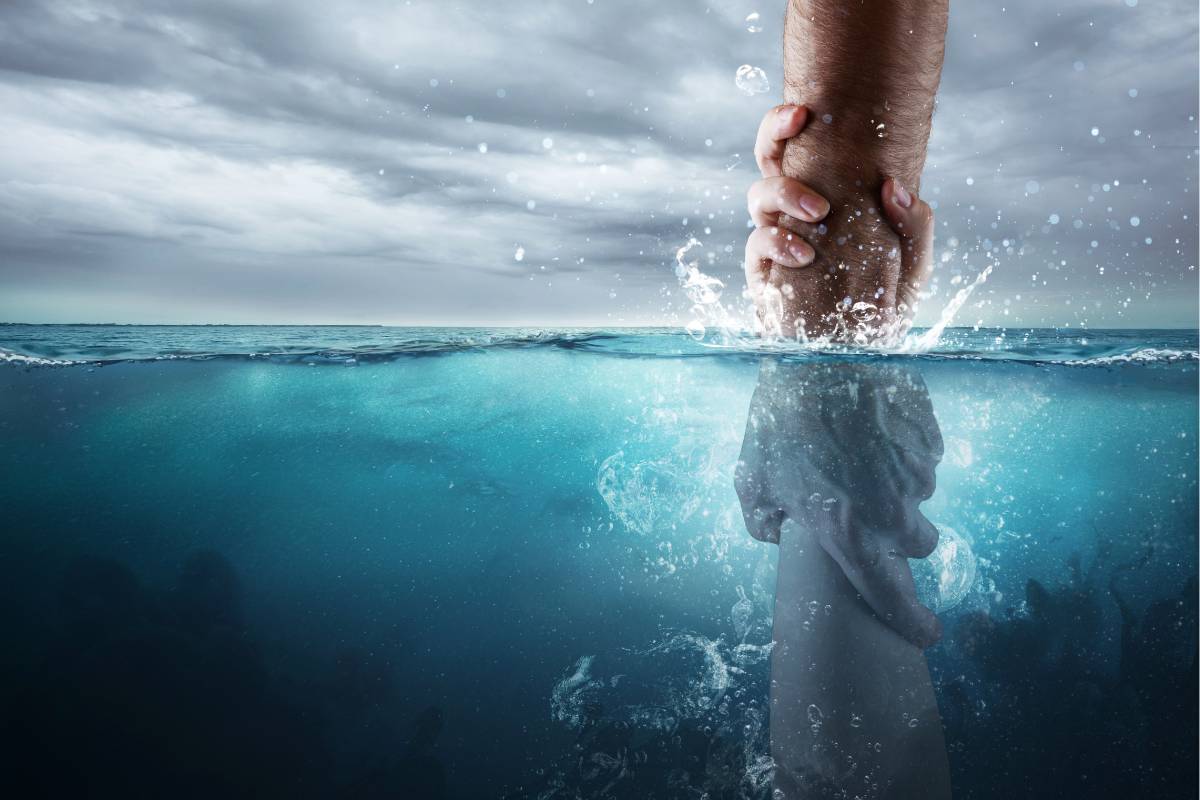 sonhar com afogamento