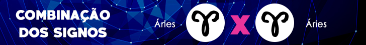 combinação signo áries x áries