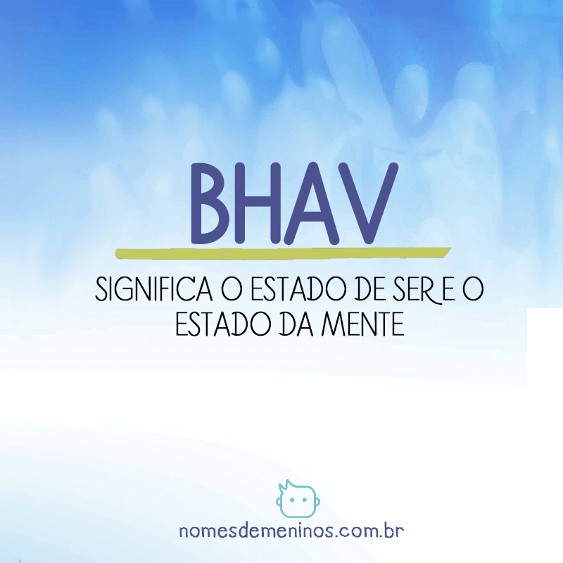 significado Bhav