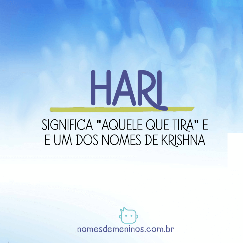 significado Hari