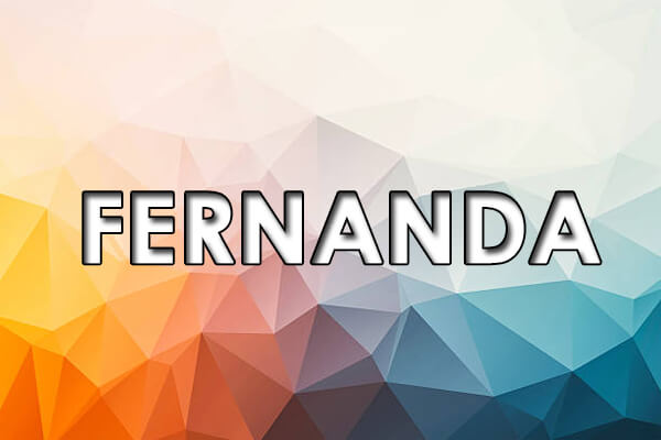 Significado de Fernanda