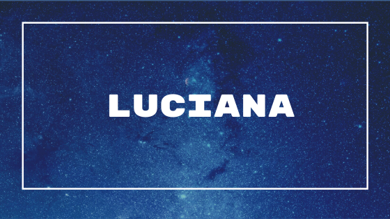 Nome Luciana Nome Luciana