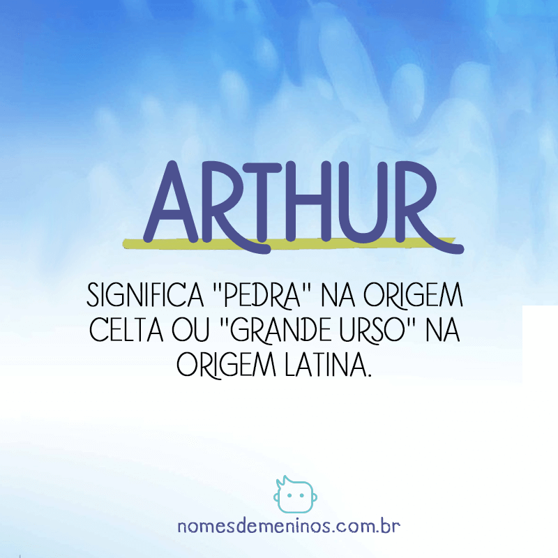 Significado do nome arthur