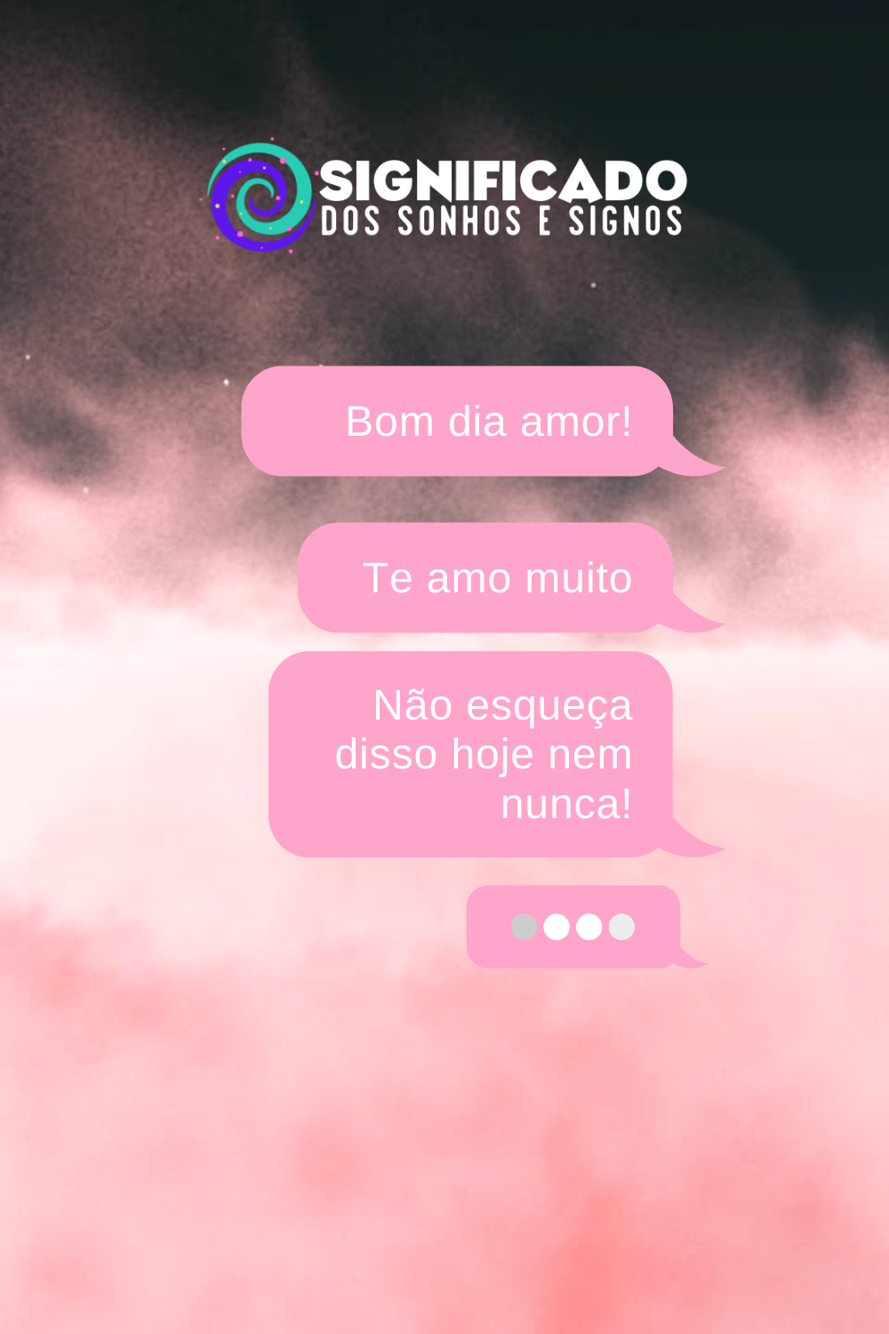Frase de bom dia amor Frase de bom dia amor