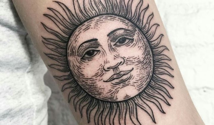 Tatuagem de Sol Tatuagem de Sol
